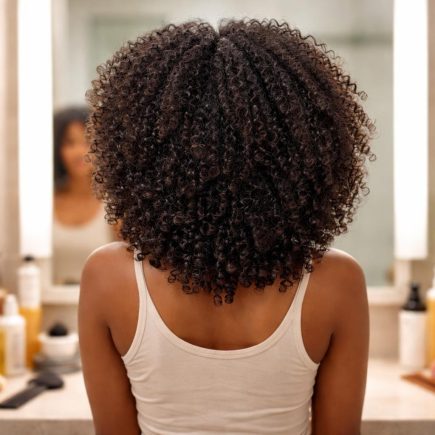 femme-cheveux-boucles-miroir-bain
