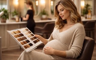 femme-enceinte-salon-coiffure-elegant