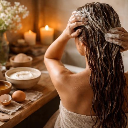 personne-cheveux-longs-masque-accessoires-naturels