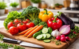 legumes-frais-planche-bois-cuisine