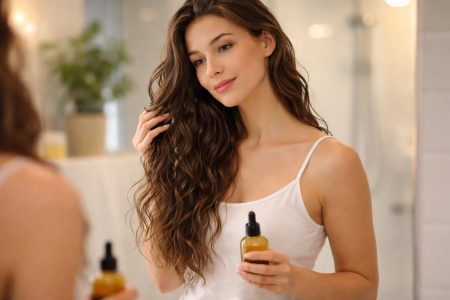 femme-cheveux-longs-miroir-salle-bain