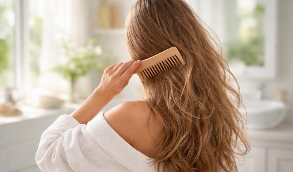 femme-cheveux-longs-peigne-salle-bain