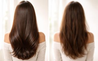 femme-cheveux-brillants-flou-ternes