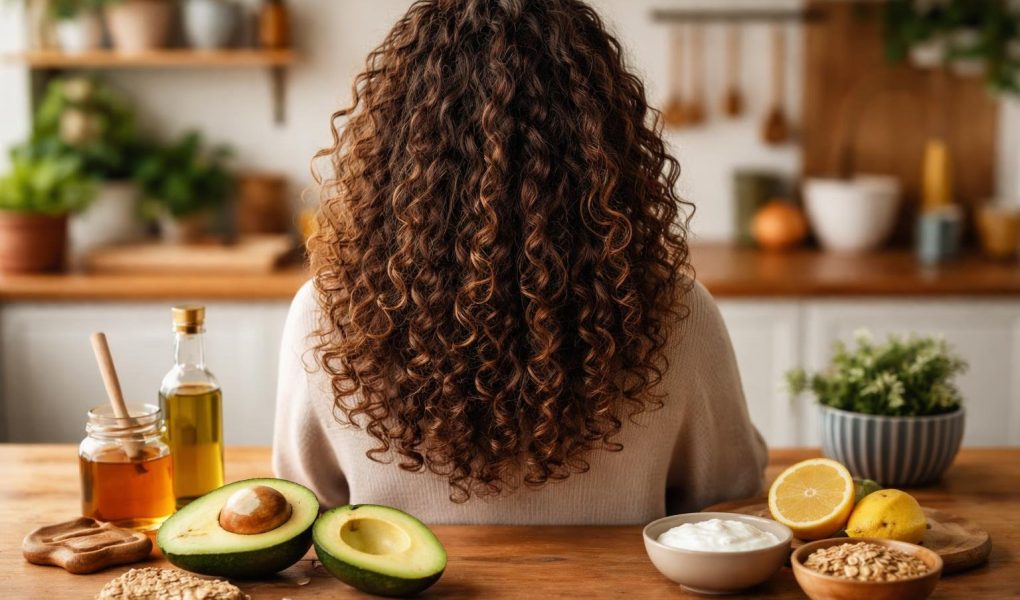 cheveux-boucles-cuisine-ingredients-naturels