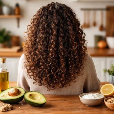 cheveux-boucles-cuisine-ingredients-naturels